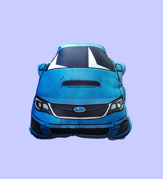 WRX Blue : Plush Pillow