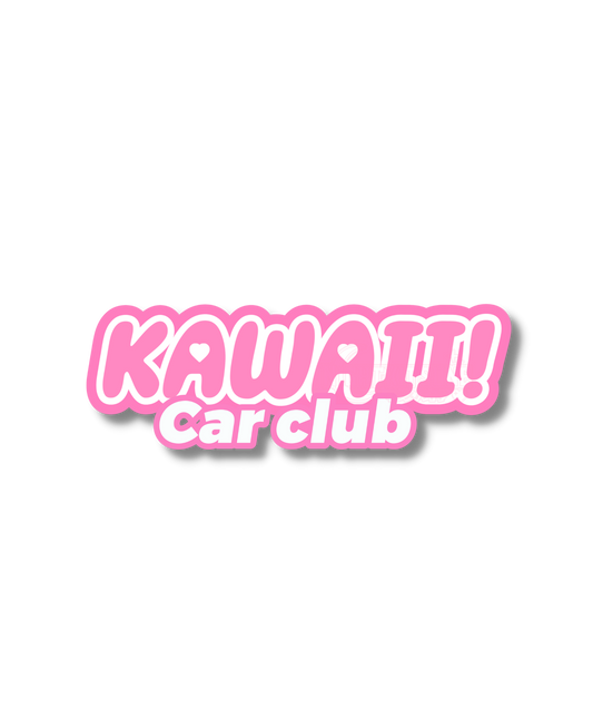 Kawaii Car Club - Sticker