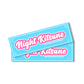 NightKitsune Logo - Slap Sticker
