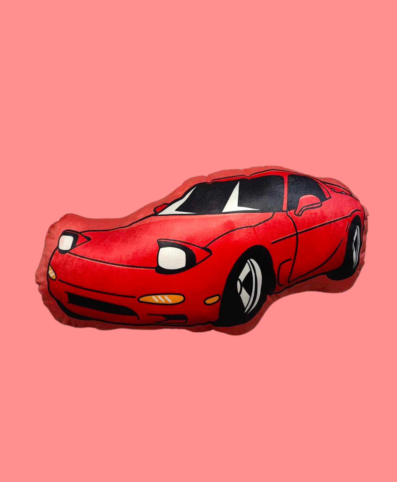 Fd Rx7 Pillow Red RX7 : Plush Pillow – NightKitsuneOfficial