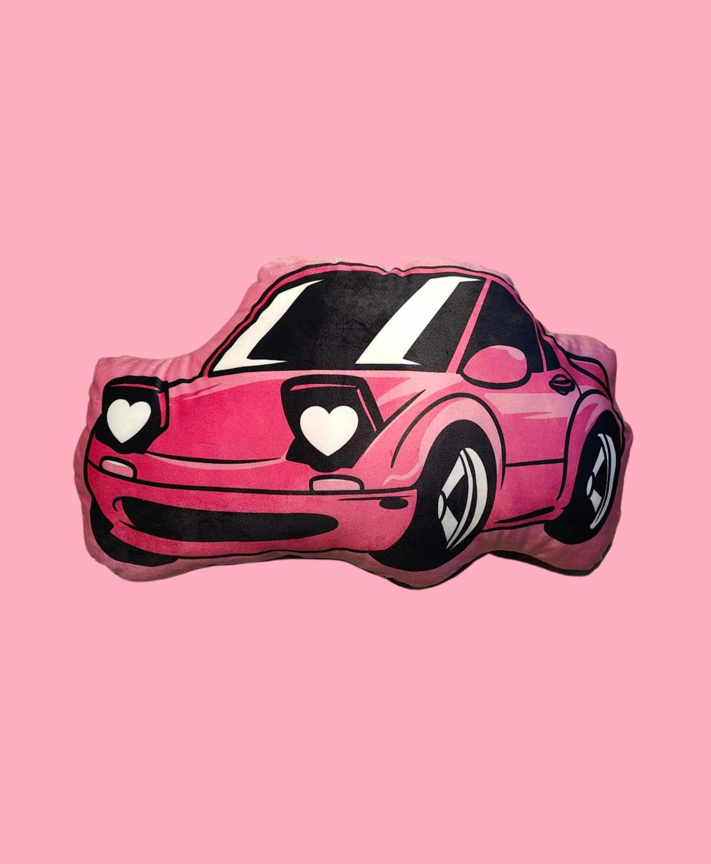 Hot Pink Miata : Plush Pillow