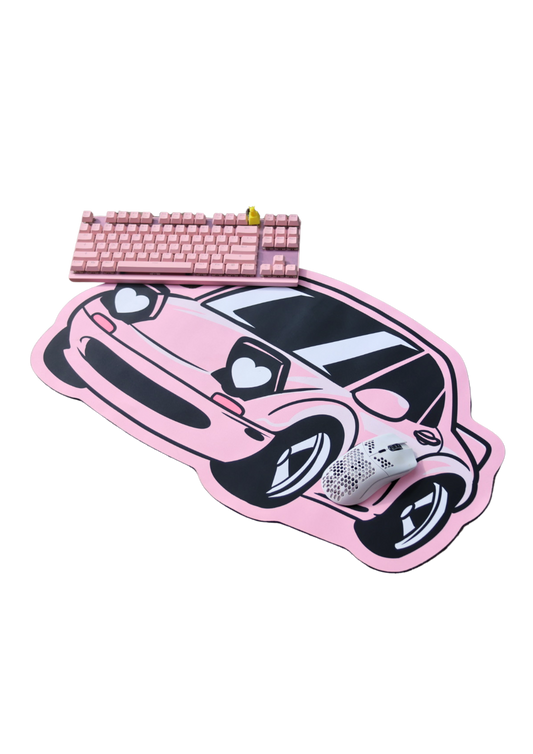 Miata Pink - Desk Mat