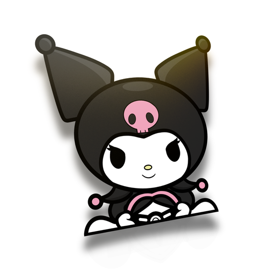 Dark Bunny - Vinyl Peeker Sticker