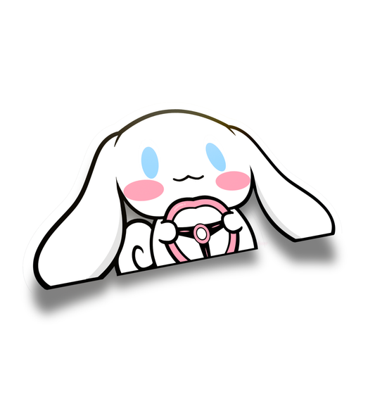 CinamonRoll - Vinyl Peeker Sticker