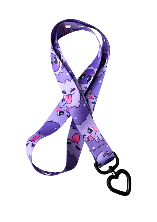 Ghost Type - Lanyard