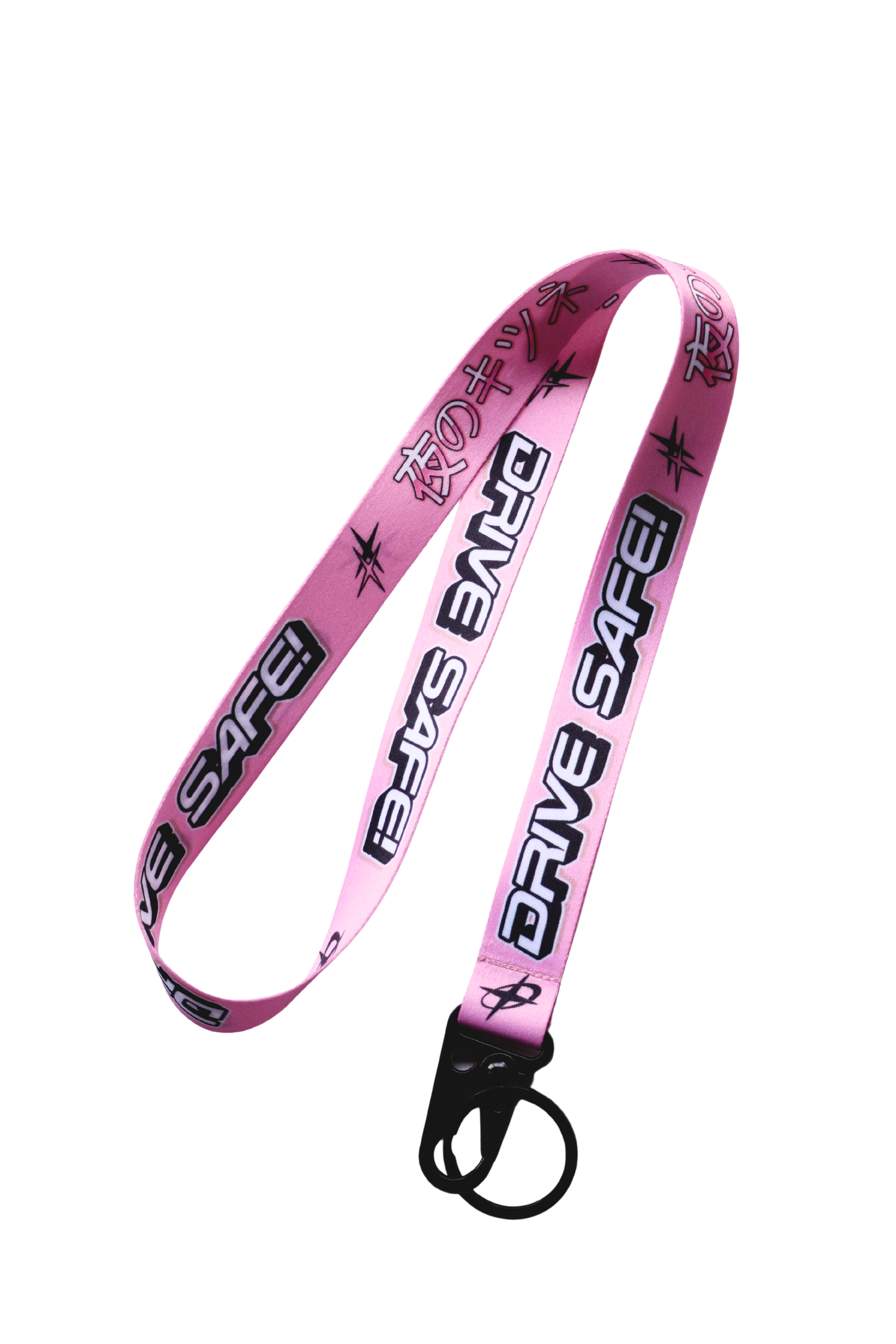 Drive Safe Pink - Lanyard