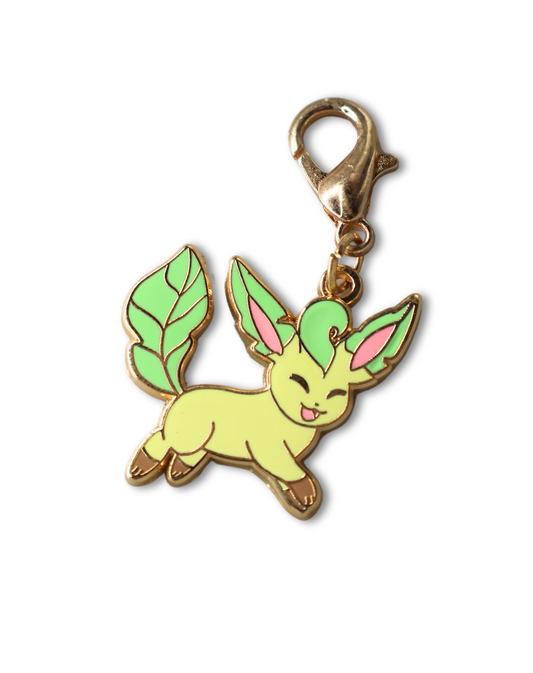 Grass Type - Hard Enamel Charm