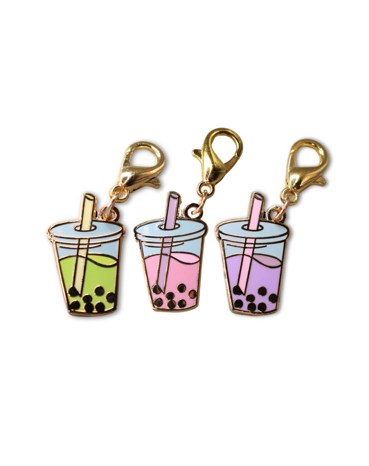 Boba Set - Hard Enamel Charm