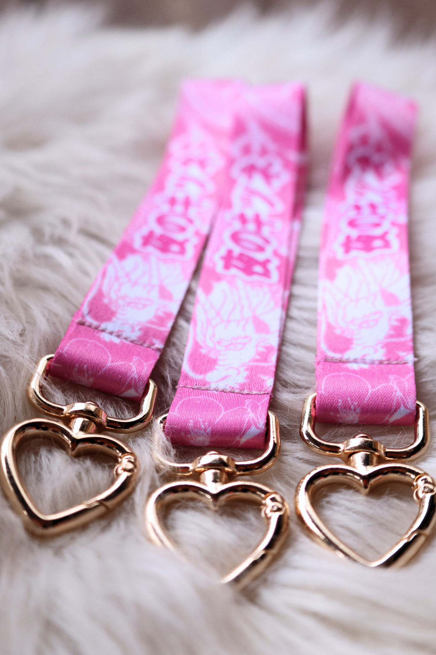 Pink Dragon - Wrist Strap