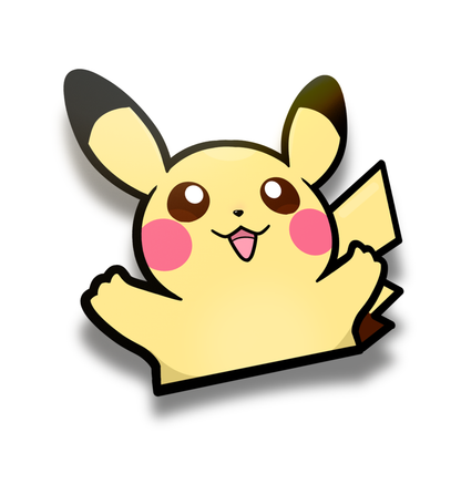 "Electric" Car - Vinyl Peeker Sticker