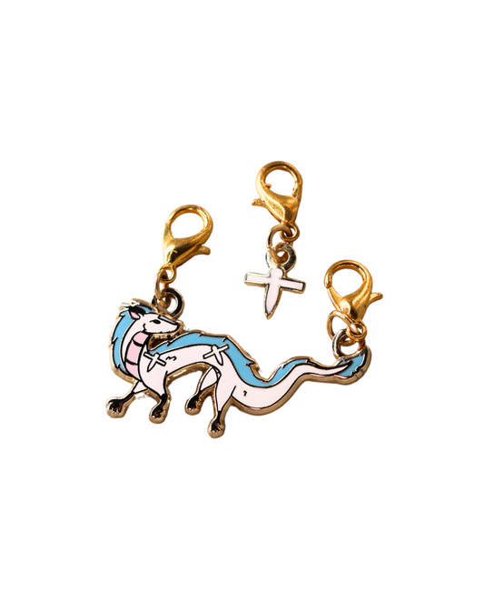 River Dragon Set - Hard Enamel Charm