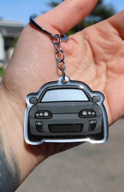 Mirror Car : Acrylic Keychain