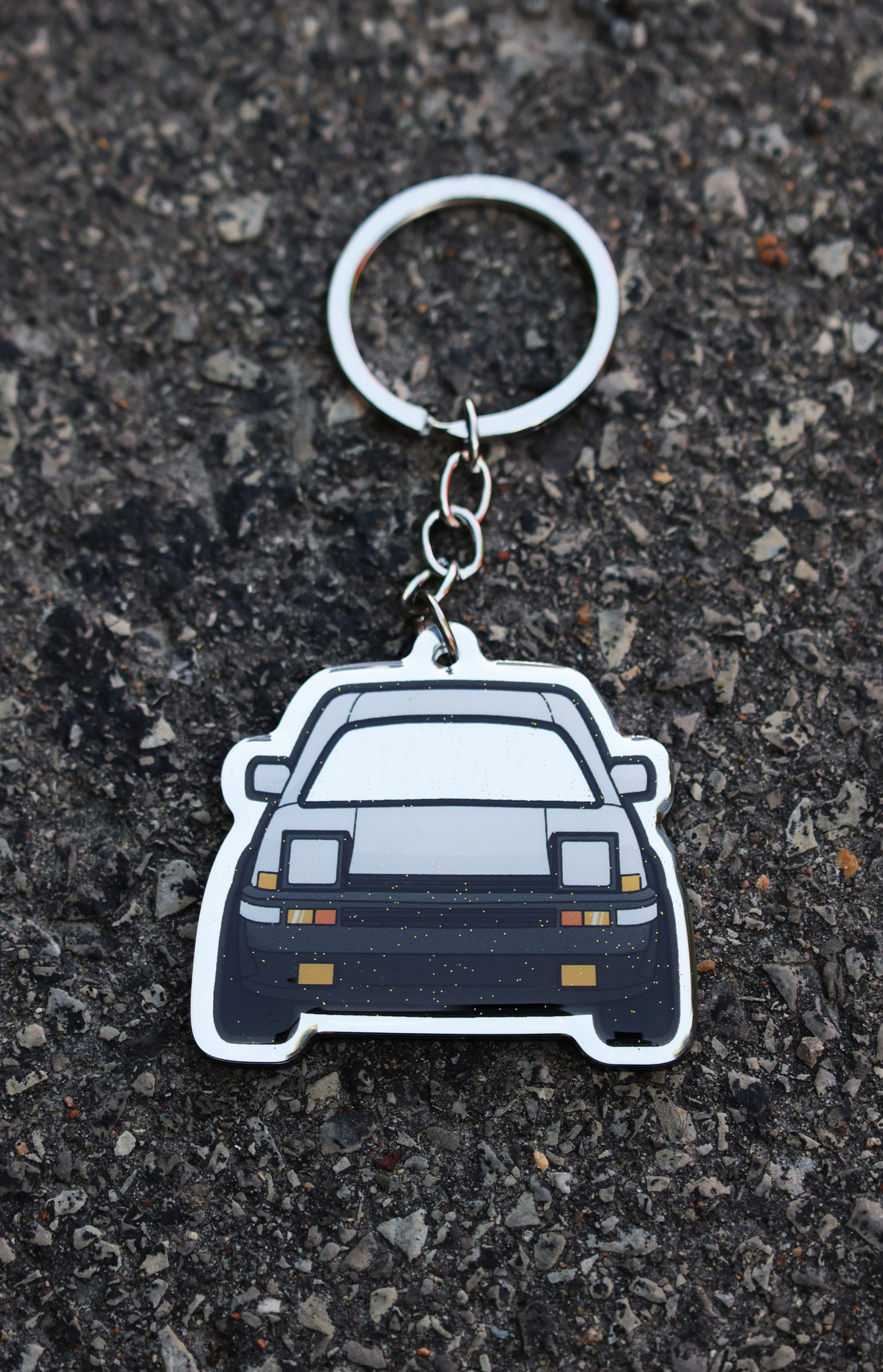 Mirror Car : Acrylic Keychain