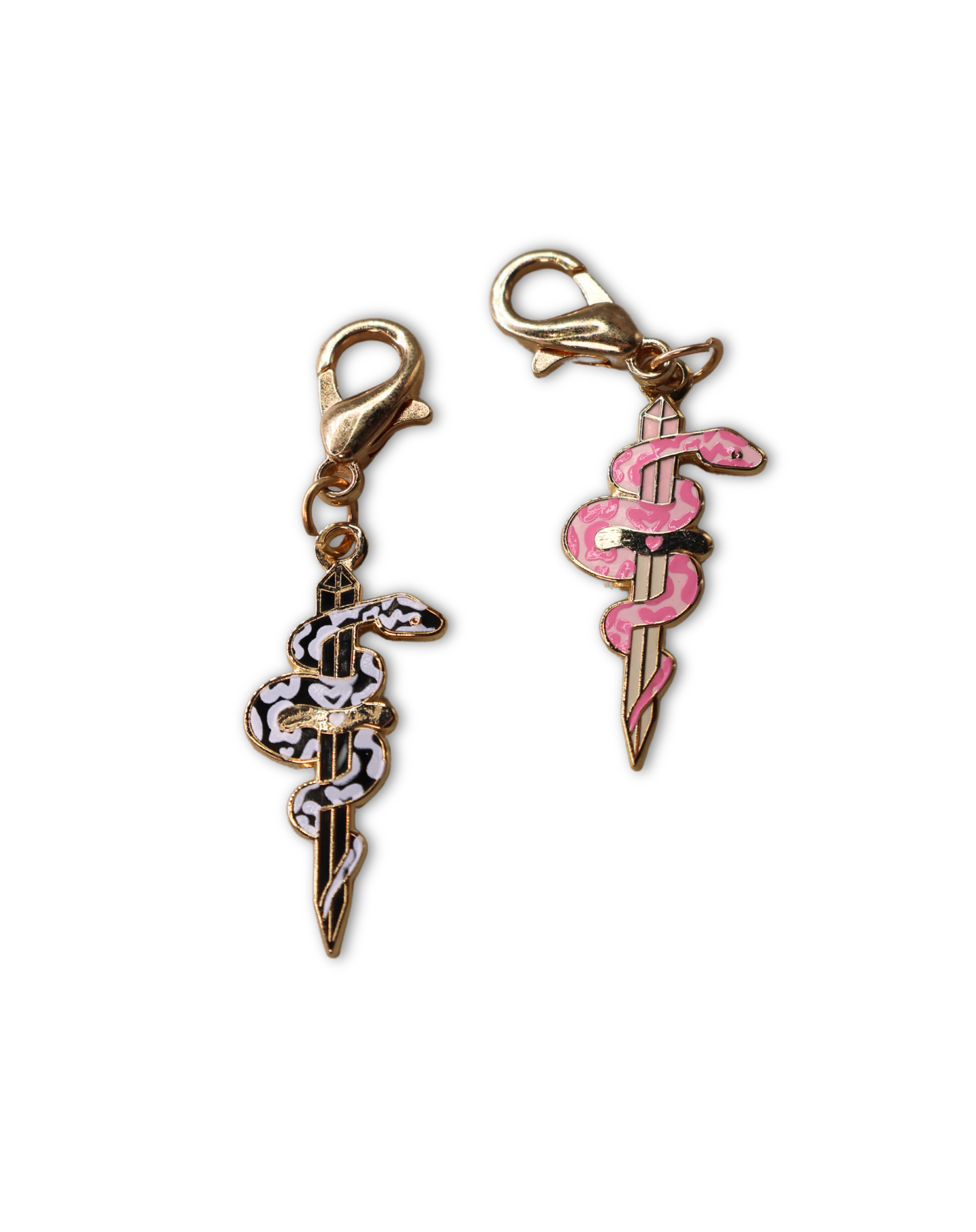 Snake & Dagger - Hard Enamel Charm