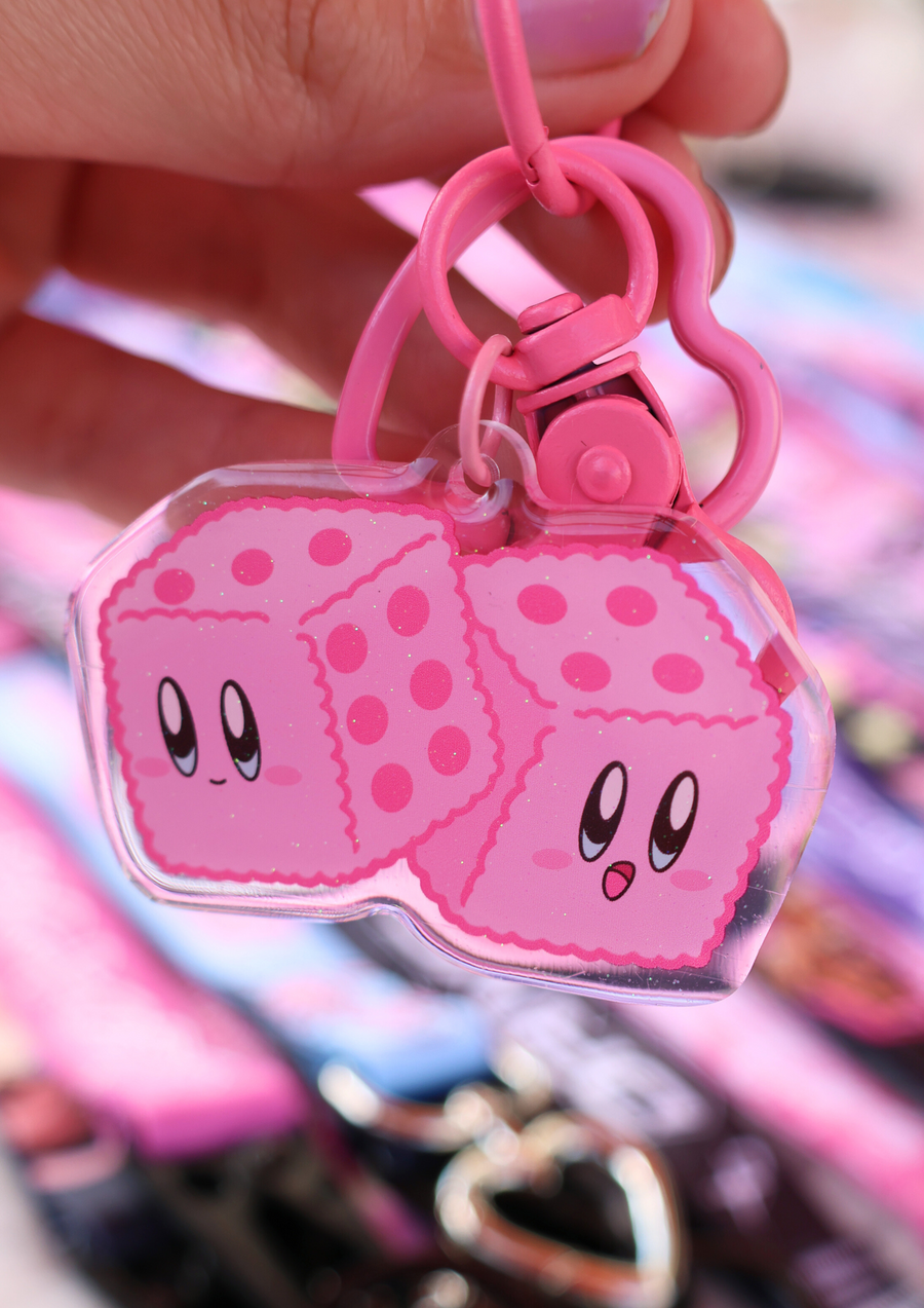 Car Dice Poyo  : Acrylic Keychain
