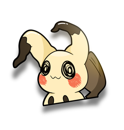 Mimic Cutie : Vinyl Peeker Sticker
