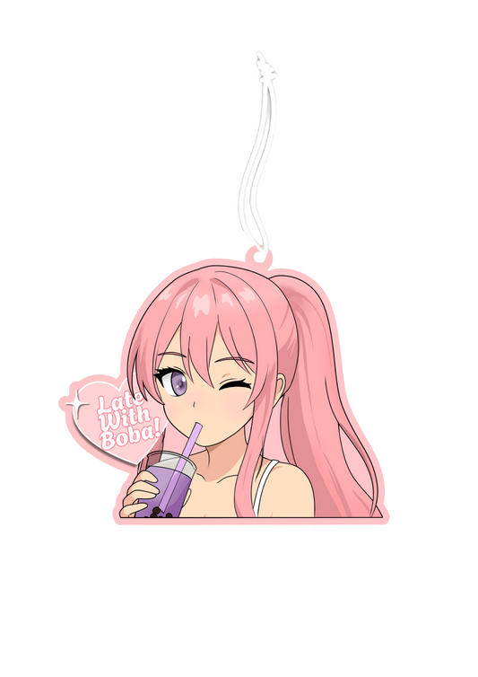 Late with boba chi - Air Freshener