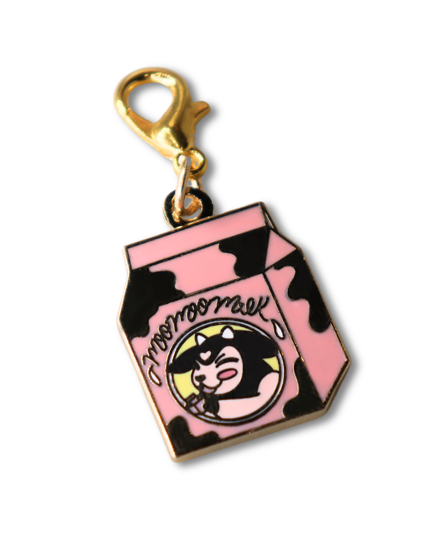 Moomoo milk- Hard Enamel Charm