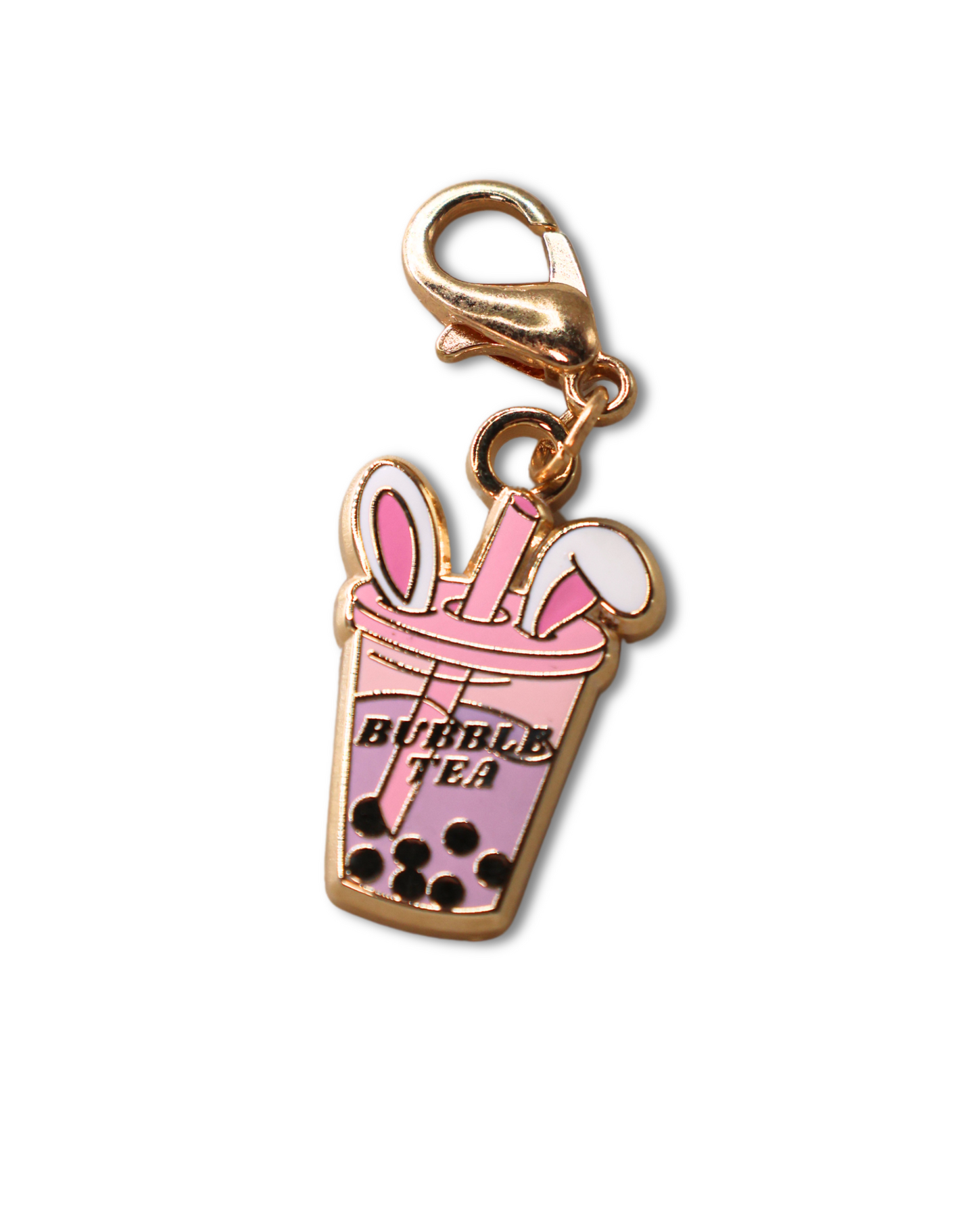 Bunny Bubble Tea - Hard Enamel Charm