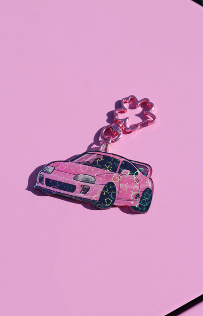 Supra Car : Acrylic Keychain