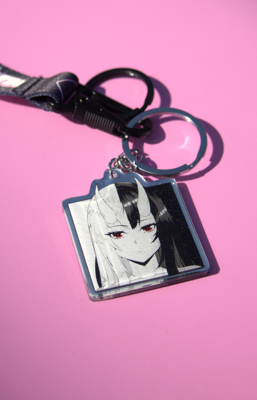 Two Faced : Acrylic Keychain