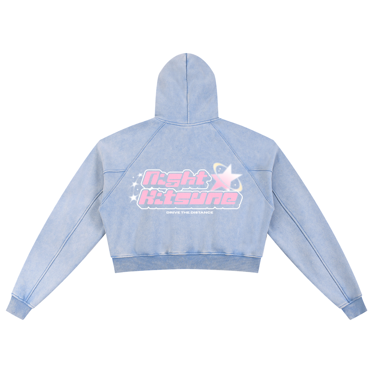 NightKitsune Dreamy - Cropped Hoodie