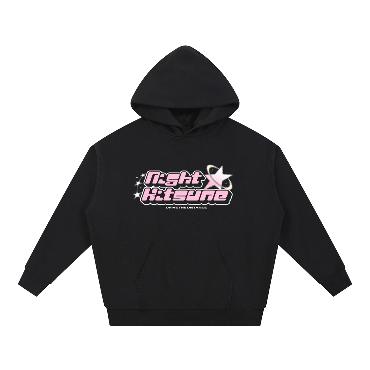 Kitsune Drift Racer - Heavyweight Hoodie