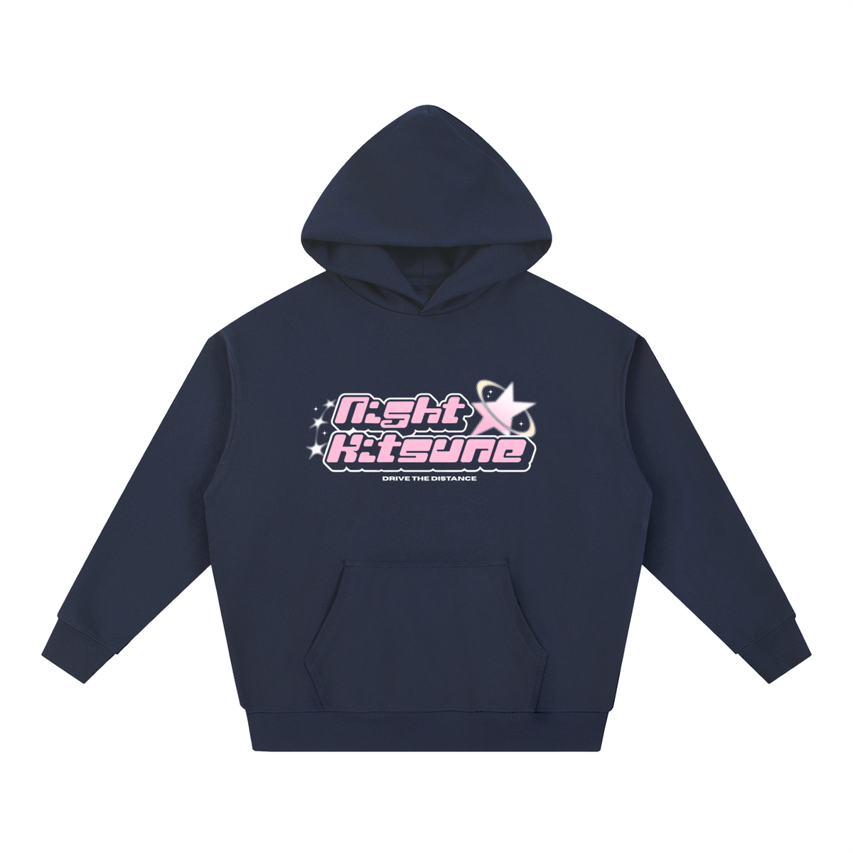 Kitsune Drift Racer - Heavyweight Hoodie
