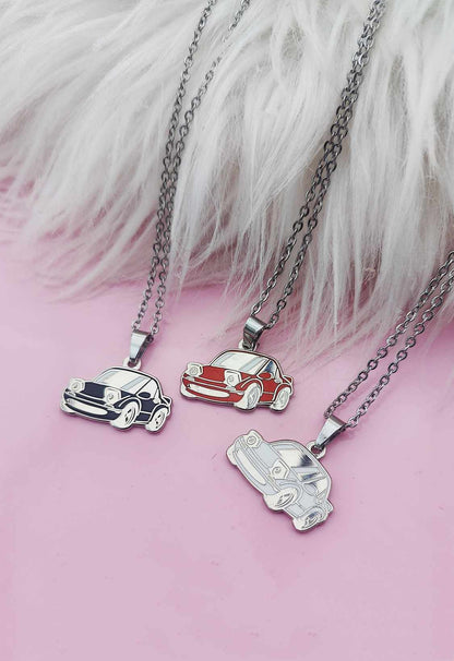 Miata : Hard Enamel Charm Necklace