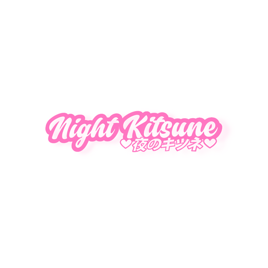 Nightkitsune Destined for Greatness - Windshield Vinyl Banner