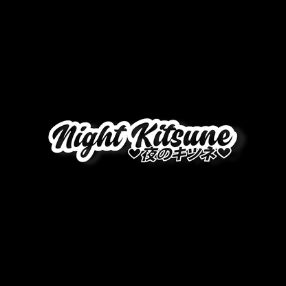 Nightkitsune Destined for Greatness - Windshield Vinyl Banner