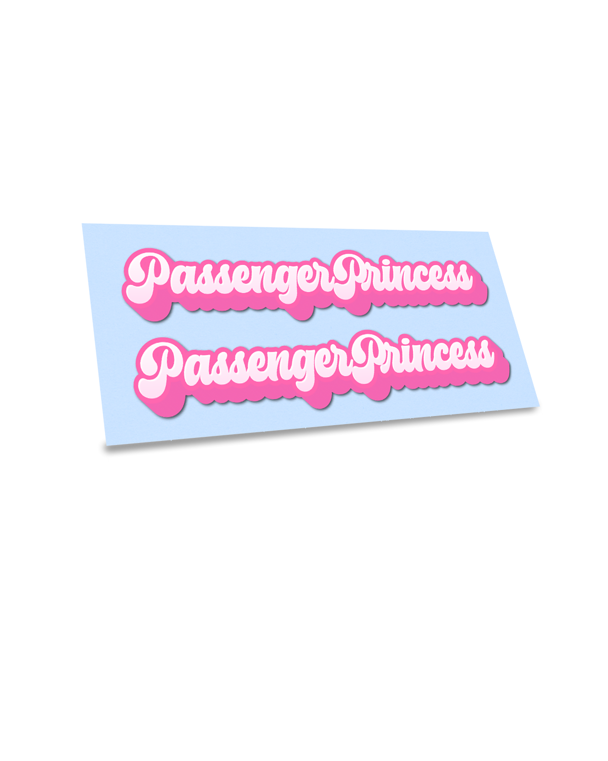Passenger Princess Mini - Stickers 2 pack