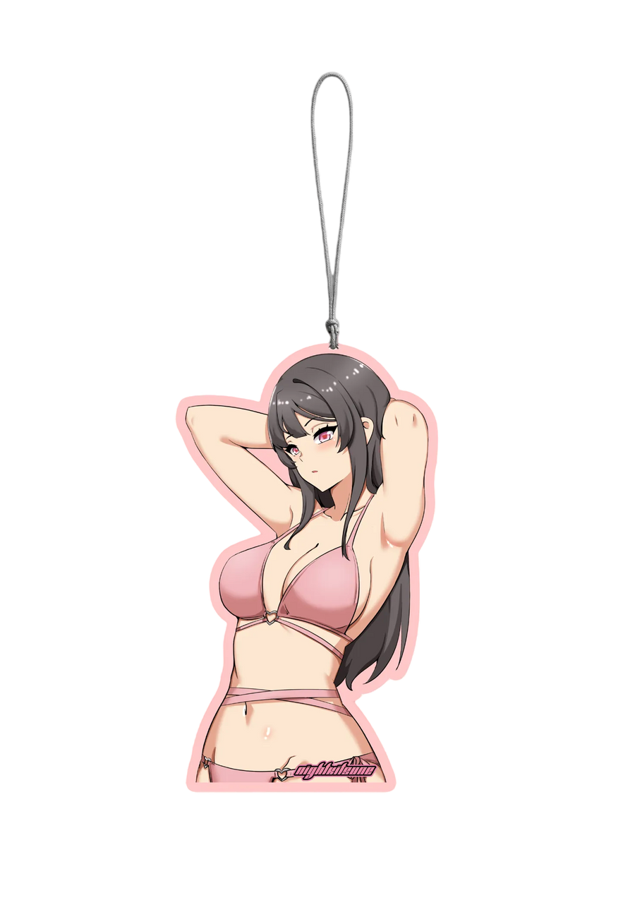 Beach babe Anime Girl - Air Freshener