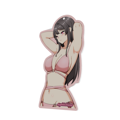 Beach babe Anime Girl - Air Freshener