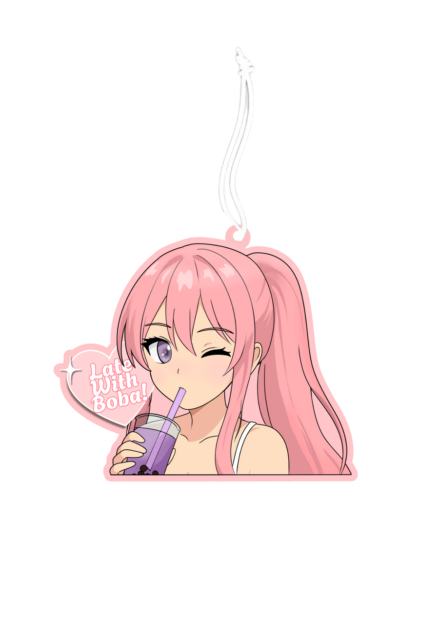 Late with boba chi - Air Freshener