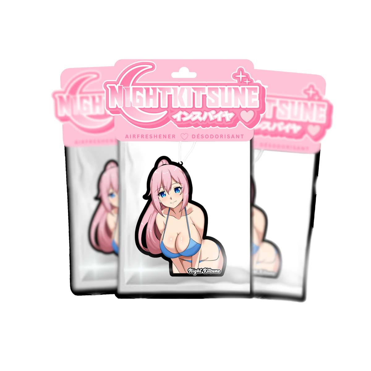 Chi Beach Waifu  - Air Freshener - remove_bg