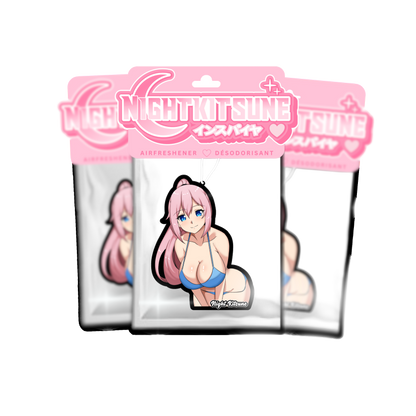 Chi Beach Waifu  - Air Freshener - remove_bg