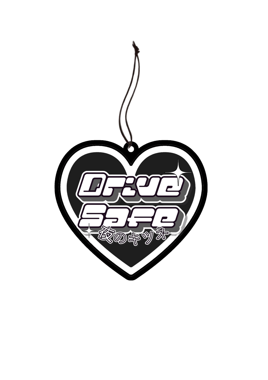 Drive Safe Black Heart - Air Freshener