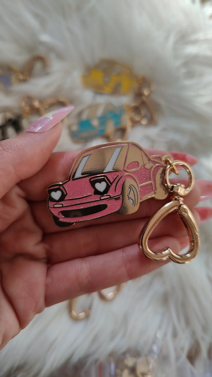 Miata : Glitter Metal Keychain