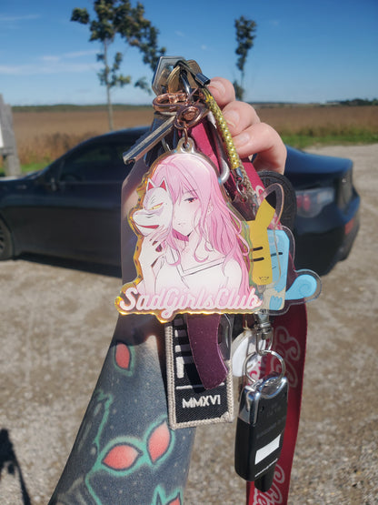 Sadgirls Club - Acrylic Keychain