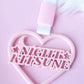 Nightkitsune Heart Tsurikawa - 3D Printed * for decorative purpose only! *