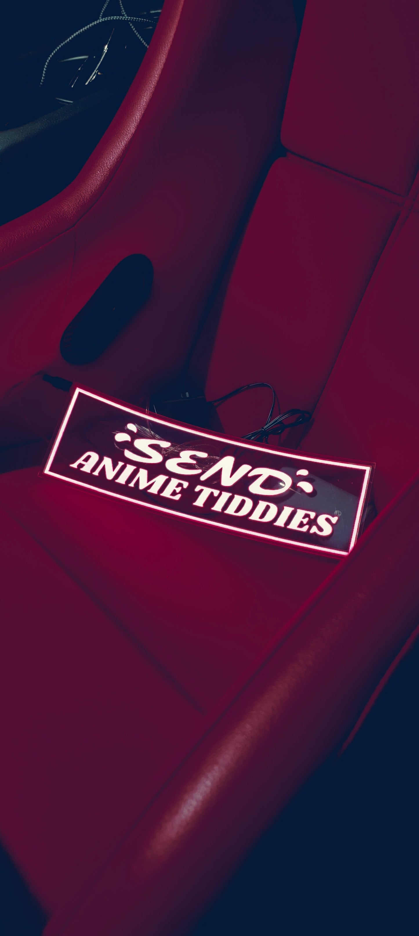 Send Anime Tiddies - Glow Panel