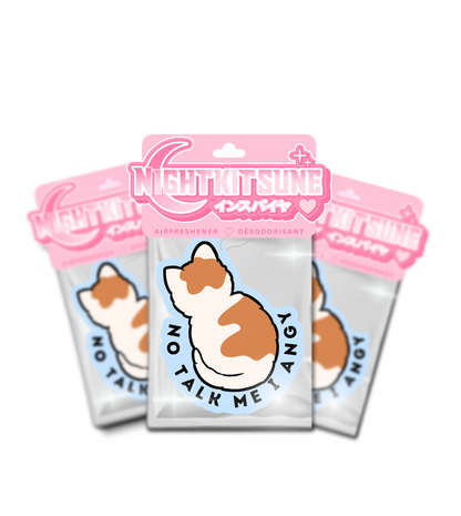 No Talk me I angy - Air Freshener