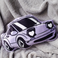 Lavender Miata : Plush Pillow