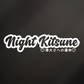 Nightkitsune Destined for Greatness - Windshield Vinyl Sticker