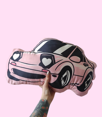 PREORDER Pink Miata : Plush Pillow