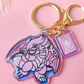 PinkEyed Dragon! : Acrylic Keychain