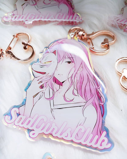 Sadgirls Club - Acrylic Keychain