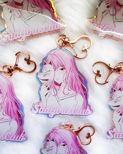 Sadgirls Club - Acrylic Keychain