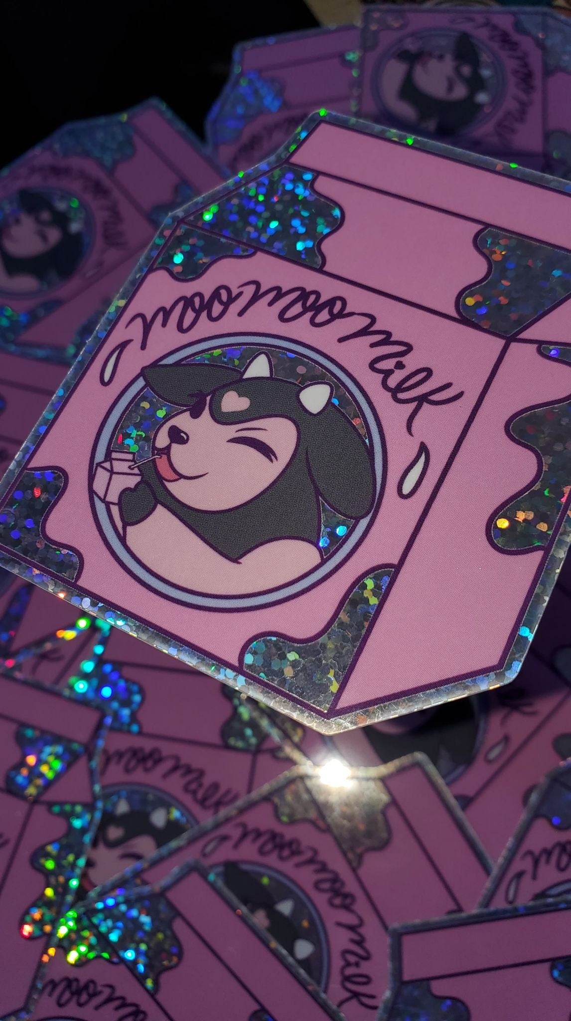 MooMoo Milk Vinyl Sticker